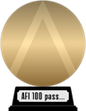AFI's 100 Years...100 Passions (gold) awarded at 10 June 2020