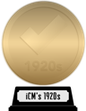 iCheckMovies's 1920s Top 100 (gold) awarded at 12 April 2024