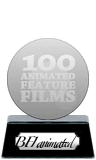 BFI's 100 Animated Feature Films (platinum) awarded at 31 March 2024