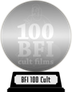BFI's 100 Cult Films (silver) awarded at 28 June 2022