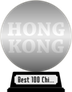 HKFA's The Best 100 Chinese Motion Pictures (silver) awarded at  1 December 2014